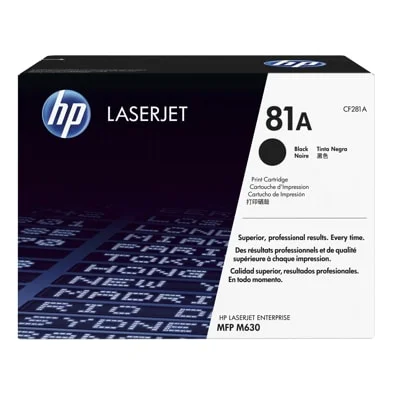 Toner Oryginalny HP 81A (CF281A) (Czarny)