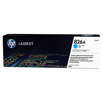 Toner Oryginalny HP 826A (CF311A) (Błękitny)