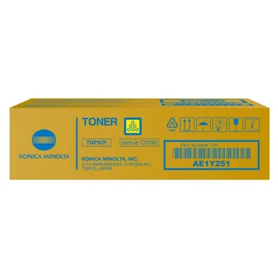 Toner Oryginalny KM TNP-93Y (AE1Y251) (Żółty)