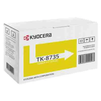 Toner Oryginalny Kyocera TK-8735Y (1T02XNANL0) (Żółty)