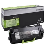 Toner Oryginalny Lexmark 522 (52D2000) (Czarny)