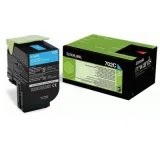 Toner Oryginalny Lexmark 702C (70C20C0) (Błękitny) do Lexmark CS310N