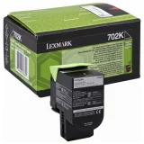 Toner Oryginalny Lexmark 702K (70C20K0) (Czarny)