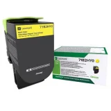 Toner Oryginalny Lexmark 71B (71B2HY0) (Żółty) do Lexmark CS517DE