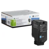 Toner Oryginalny Lexmark 74C20C0 (74C20C0) (Błękitny)