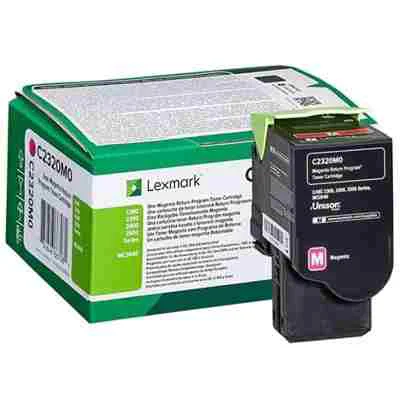 Toner Oryginalny Lexmark C232 (C2320M0) (Purpurowy)