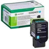 Toner Oryginalny Lexmark C232 (C232HC0) (Błękitny) do Lexmark MC2535ADW