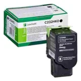 Toner Oryginalny Lexmark C232 (C232HK0) (Czarny)