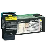 Toner Oryginalny Lexmark C540A1YG (C540A1YG) (Żółty) do Lexmark C540