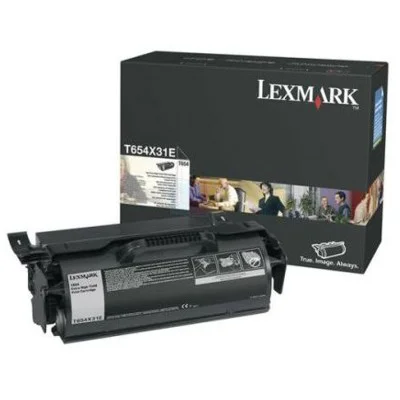 Toner Oryginalny Lexmark T654X31E (T654X31E) (Czarny)