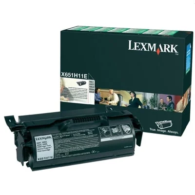 Toner Oryginalny Lexmark X651H11E (X651H11E) (Czarny)