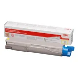 Toner Oryginalny Oki C3520 3530 (43459369) (Żółty)