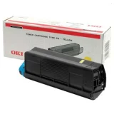 Toner Oryginalny Oki C5100 (42127405) (Żółty)