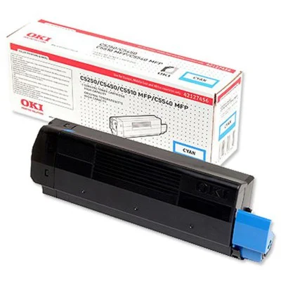 Toner Oryginalny Oki C5250 C5450 (42127456) (Błękitny)