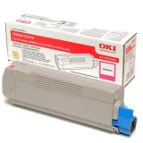 Toner Oryginalny Oki C5800 (43324422) (Purpurowy)