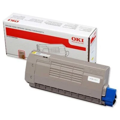 Toner Oryginalny Oki C710 (44318605) (Żółty)