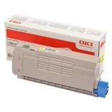 Toner Oryginalny Oki C712 (46507613) (Żółty)