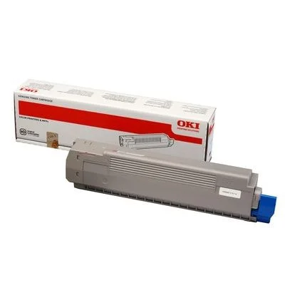 Toner Oryginalny Oki C801 821 (44643002) (Purpurowy)