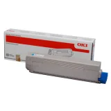 Toner Oryginalny Oki C822 (44844615) (Błękitny)