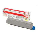 Toner Oryginalny Oki C8600/8800 (43487709) (Żółty)