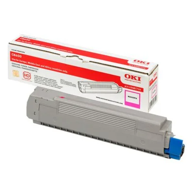 Toner Oryginalny Oki C8600 8800 (43487710) (Purpurowy)