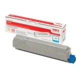 Toner Oryginalny Oki C8600 8800 (43487711) (Błękitny)