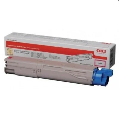 Toner Oryginalny Oki MC853 873 (45862838) (Purpurowy)