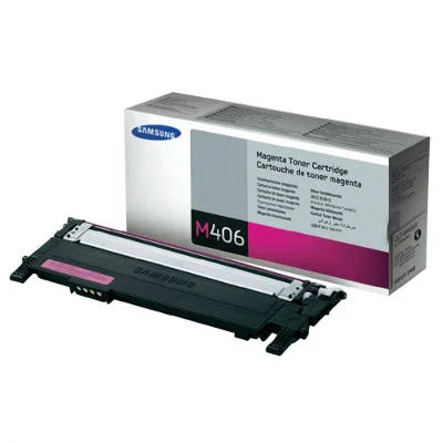 Toner Oryginalny Samsung CLT-M406S (SU252A) (Purpurowy)