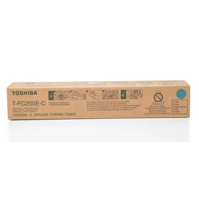 Toner Oryginalny Toshiba T-FC200E-C (6AJ00000119, 6AJ00000195) (Błękitny)