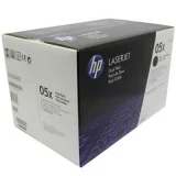 Tonery Oryginalne HP 05X (CE505XD) (Czarne) (dwupak) do HP LaserJet P2055x