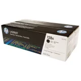 Tonery Oryginalne HP 128A (CE320AD) (Czarne) (dwupak) do HP LaserJet Pro CM1415fn