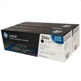 Tonery Oryginalne HP 304A (CC530AD) (Czarne) (dwupak) do HP Color LaserJet CM2320nf MFP