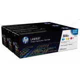 Tonery Oryginalne HP 304A (CF372AM) (trójpak) do HP Color LaserJet CM2320fxi MFP