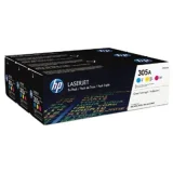 Tonery Oryginalne HP 305A (CF370AM) (trójpak) do HP LaserJet Pro 400 Color M475dn MFP