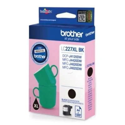 Tusz Oryginalny Brother LC-227 XL BK (LC227XLBK) (Czarny)