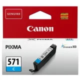 Tusz Oryginalny Canon CLI-571 C (0386C001) (Błękitny) do Canon Pixma TS5051