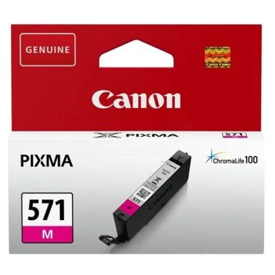 Tusz Oryginalny Canon CLI-571 M (0387C001) (Purpurowy)