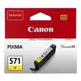 Tusz Oryginalny Canon CLI-571 Y (0388C001) (Żółty) do Canon Pixma TS6000