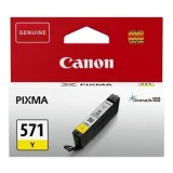 Tusz Oryginalny Canon CLI-571 Y (0388C001) (Żółty) do Canon Pixma MG5751