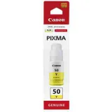 Tusz Oryginalny Canon GI-50 Y (3405C001) (Żółty) do Canon Pixma GM2050