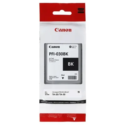 Tusz Oryginalny Canon PFI-030BK (3489C001) (Czarny)