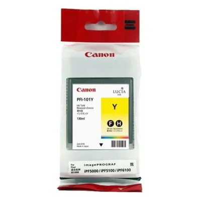 Tusz Oryginalny Canon PFI-101Y (0886B001) (Żółty)