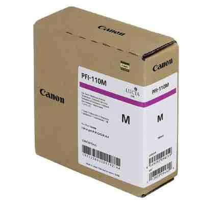 Tusz Oryginalny Canon PFI-110M (2366C001) (Purpurowy)