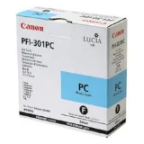Tusz Oryginalny Canon PFI-301PC (1490B001) (Błękitny Foto) do Canon imagePROGRAF 9000S