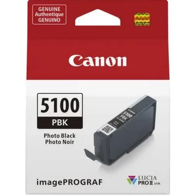 Tusz Oryginalny Canon PFI-5100 PBK (6952C001) (Czarny Foto)