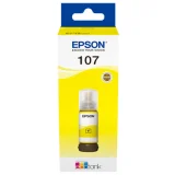 Tusz Oryginalny Epson 107 (C13T09B440) (Żółty) do Epson EcoTank ET-18100