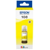 Tusz Oryginalny Epson 108 (C13T09C44A) (Żółty) do Epson EcoTank L18050