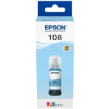 Tusz Oryginalny Epson 108 (C13T09C54A) (Jasny błękitny) do Epson EcoTank L8050