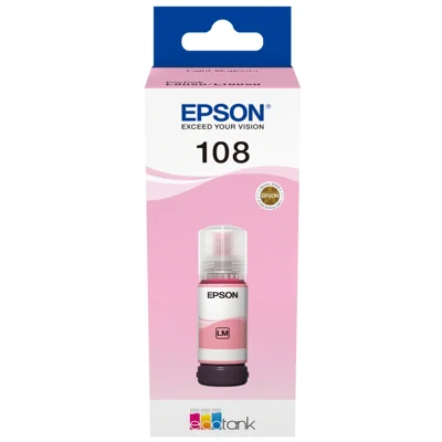 Tusz Oryginalny Epson 108 (C13T09C64A) (Jasny purpurowy)