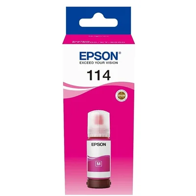 Tusz Oryginalny Epson 114 (C13T07B340) (Purpurowy)